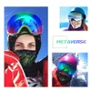 Kayak Goggles Snowboard Gözlük Seti Kış Kış Açık Spor Kar Güneş Gözlüğü UV400 Katmanlar Lens Erkekler İçin Sis Anti Kayak 230821