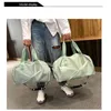 Sacos de esportes sacos de ginásio bolsas para mulheres sapatos masculinos grande fim de semana treinamento à prova água natação fitness viagem ombro bolsas femininas