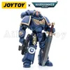 Figuras militares Joytoy 1/18 Ação Figura 40K Primaris Tenente Argaranthe Anime Collection Modelo Militar 230818