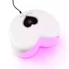 Nail Dryers 96W UVLed Nail Drying Lamp For Manicure Heart Shape Professional Nail Polish Dryer Light Machine for Fast Drying All Gel Polish 230821