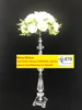 Party Decoration Gold Silver Flowers Vases Candle Rack Stand Holders Wedding Decor Road blommor Bukett Props Tabell Centerpiecezz