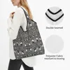 Sacs à provisions Tendance Joli Strass Cristal Épicerie Kawaii Shopper Épaule Sac Fourre-Tout Diamants Bijoux Sac À Main