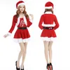 Tenue de performance de Noël, châle, cape, jupe, tenue de Noël, tenue de performance pour femme adulte, tenue de Père Noël Décorations de Noël