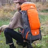 Backpacking Packs 65L Camping Backpack Large Capacity Outdoor Climbing Bag Waterproof Mountaineering Hiking Trekking Sport Bags 230821
