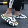 Slippers Summer Slippers Men Eva Soft Slides Sandals Fashion Printing Beach Shoes Slippers Flip Flops Outdoor Slip-On Slipper 2023 HKD230821