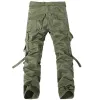 2023 İşçi Pantolon Noel Yeni Erkekler Günlük Ordu Kargo Camo Combat Work Pants 6 Renk Moda Pantolon Boyut 28-38 Megogh-6 CXG8218