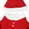 Vêtements pour chiens Costume de Noël Hiver Mini animal de compagnie Stand Up Two Feet Transfiguration Holiday