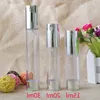 15 ml 20 ml 30 ml vides bouteilles de pompe sans air argent transparent mini pompe de traitement portable bouteille de voyage 100 pièces Glajb