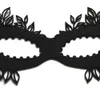 Masques de fête Masque de personnalité noire Demi-visage Halloween Masquerade Masque Party Dress Up Half Face Mask 230820