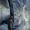 Jackets masculinos Primavera e outono Jackets Men Cowboy Slim Fit Hole Hole Hole Jean Jean Jacket Hip Hop Streetwear Coats Plus Size 5xl J230821