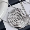 Gürtel Sommer Metall Stereoskopische Lange Halskette Für Frauen Licht Luxus Hohe Qualität