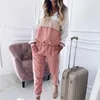 Conjunto Tracksuit Women Autumn Lounge Wear Jogging Femme Two Piece Pants Set Chandal Moda Mujer Deportivo Plus Size Roupas T200823149