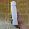 Golden Line Airless Vacuum Pump Lotion Bottle With White Cap Cosmetic Containers 100pcsfor mycket 30 ml 50 ml 80 ml 100 ml 120 ml 150 ml XMEJV