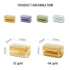 Ice Cube Maker With Storage Box Silicone Press Type Makers Ice Tray Making Mould For Bar Gadget Kitchen Accessories