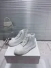 Maison Margela Top Margiela Nowa wysokiej jakości koronkowa nowa strona z suwakiem High Casual Shoes Cowhide