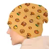 Berets Stardew Valley Leah Role Playing Game Skullies Beanies Caps Orange Hat Winter Warm Bonnet Hats For Men Women