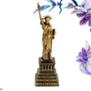 Objetos decorativos Figuras Recuerdos York City Estatua de la libertad Regalos para aleación Vintage Adorno de mesa 15 cm 230818