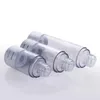 10pcs 15ml Small mini Empty Foil Cap Toner Perfume Pressed Rotary Refillable Airless Cosmetic Bottle Sample Makeup Containers Pgmst