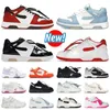 r Off Office Low Leather Sneaker White Black Blue Red Green Luxury Outdoor Sports Mens Sneakers Womens Trainers 36-45 EUR