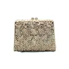 Kvällspåsar Kvinnor Evening Party Handbag Diamonds Luxury Feather Crystal Clutches Eleganta Classical Purses Bridal Wedding Party Purses Bag HKD230821