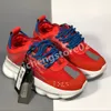 2023 Chain Reaction Women Men Designer Running Shoes Casual Luxury Brand Platform Sneakers Gummi Suede High Quality Cherry Bluette Fashion Sports Trainers B9