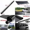 CAR SUNSHADE 300X50 CM VLT Black Film Roll Janela de tonalidade de vidro House de verão Sunsn adesivos UV adesivos1 Drop Deliver
