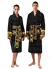 Mens Luxury Classic Cotton Cotton Aokrobe Men and Women Brand Sleep abbiglia