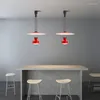 Lustres Italien Up And Down Flexible LED Aluminium Minimalisme Lustre Décor À La Maison Lumunaire Éclairage Intérieur Lampe Pour Salle À Manger