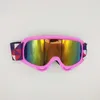 Ski Goggles Dzieci podwójne anty mgły UV400 Dzieci 3 12 lat okulary śnieżne okulary sportowe sportowe dziewczęta chłopcy na snowboard Skiing 230821