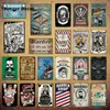 Barber Shop Metal Signs Vintage Barber Metal Poster Coupes De Cheveux Et Rasages Publicité Panneau Décoratif Maison Man Cave Store Décoration Murale Coiffeur Cadeau 30X20CM w01