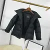 Designer Kids Down Jackets torace Logo Stampare abbigliamento invernale Baby Dimensioni 110-160 cm con cerniera con cappuccio con cappuccio con cappuccio Aug16