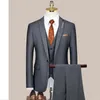 Men's Suits Custom Made Groom Wedding Dress Blazer Pants Business High-end Classic Trousers SA08-57599