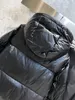 Tasarımcı Lüks Prad Down Ceket Kol Üçgen Logo Erkek Kadınlar Fermuarı Hoodie Puffer Ceketler Ceket Günlük Parka