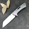 Coltelli da serbatoio ascia pieghevole coltello da 3,75 "440c Blade Nero 420 Manici di acciaio Hands di salvataggio esterno escursionismo Autodifesa Autodifesa Camp Hunt Combat Utility EDC Strumenti