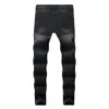 2020 Novo jeans de motociclista Ripped Motor Mens mais 28-42 Jeans de camuflagem preta para homens High Stretch290i