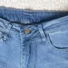 Frauen Jeans klassische Mode komfortable Taille Elastic Flare gewaschen Cordes Frauen