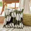 Pillow American Green Forest Modern Sofa Throw Linen Chair Bed Car Living Room Home Dec Wholesale MF673