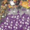 Party Decoration 100st Halloween Boo Ghost Magic Hat Confetti Birthday Happy Family Gathering Table Throwing Diy Decora