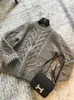 Kvinnors tröjor Vackra väver Tung förtjockning Twist Cashmere Sweater Luxury Clothes Women Sueters de Mujer Moda 2023 Pull Femme Winter