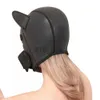 Inne przedmioty dla zdrowia Beauty BDSM Bondage Maska dla psa Fetysz Slave Pełna głowa ograniczenie Neoprene Puppy Hood Piec Szyja Kołnierz RPLY SM dla par sklepu x0821 x0821