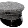 Berets Autumn Winter Wool Caps Women Sboy Vintage Letter Flat XSL 230821