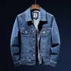 Men's Jackets Brand Men Clothing Denim Jacket Fashion High Quality Blue Classic Retro Pure Cotton Stretch Cowboy Coat Male Streetwear J230821