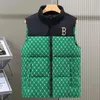 Puffer kamizelki projektant kamizelki męskie kamizelki zima ciepła top moda unisex para bodywararmer kurtka bez rękawów luksusowa kamizelka kobiet