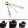 Tobacco Pipe Cleaner 3 in 1 Tobacco Pipe Cleaning Tool Smoking Pipes Cleaner Metal Tobacco Pipe Reamer Tamper Pokers Tool LL