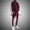 Chándales para hombre Chándal para hombre Terciopelo Chaqueta informal Pantalón de chándal Primavera Otoño Traje deportivo para hombre Conjunto de 2 piezas Hip Hop Streetwear Ropa deportiva de moda J230821