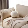 Travesseiro de travesseiro fofo travesseiros decorativos redondos para sofá quarto de sala de estar lotada de 25 cm de decoração para casa