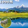 التلسكوبات الصغيرة المحمولة Zoom HD 5000M تلسكوب مناظير قوية 300x25 قابلة للطي على مسافة طويلة منخفضة الرؤية الليلية المحترفة 230818