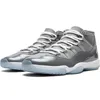 Avec la boîte 11s chaussures de basket-ball joyeux 11 Cool Grey Bred Legend Blue Midnight Navy baskets de sport pour hommes