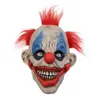 Maski imprezowe okropne realistyczne przerażające maskę klauna na festiwal Halloween imprezę twarz maska ​​x3UC 230820