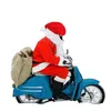 Casques de moto père noël casque couverture en peluche chapeau de noël pour bonne année fête de noël Cosplay accessoires 2023